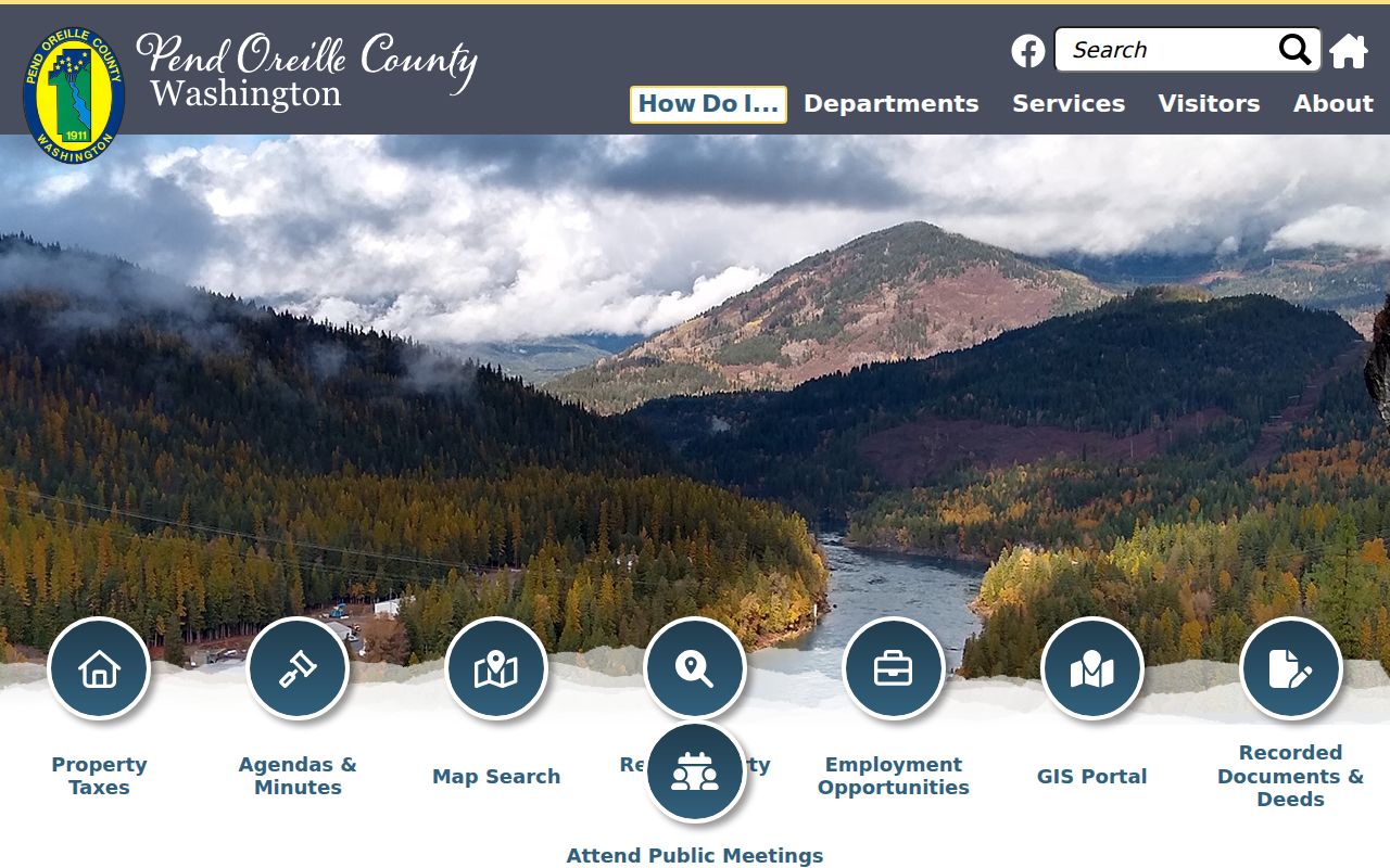 Pend Oreille County criminal record department directory